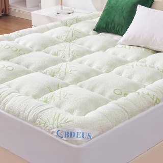 BDEUS Bamboo Cooling Mattress Toppers