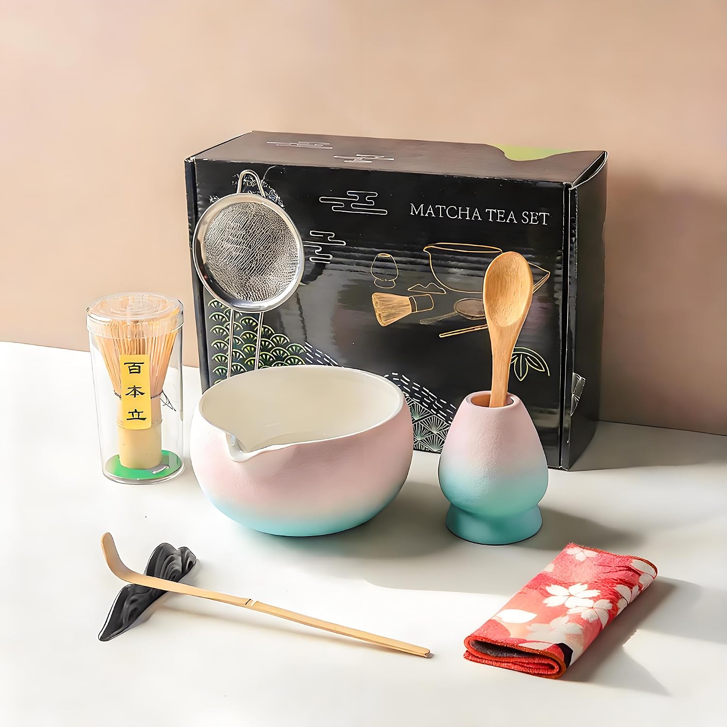 Matcha Set Pink-Blue
