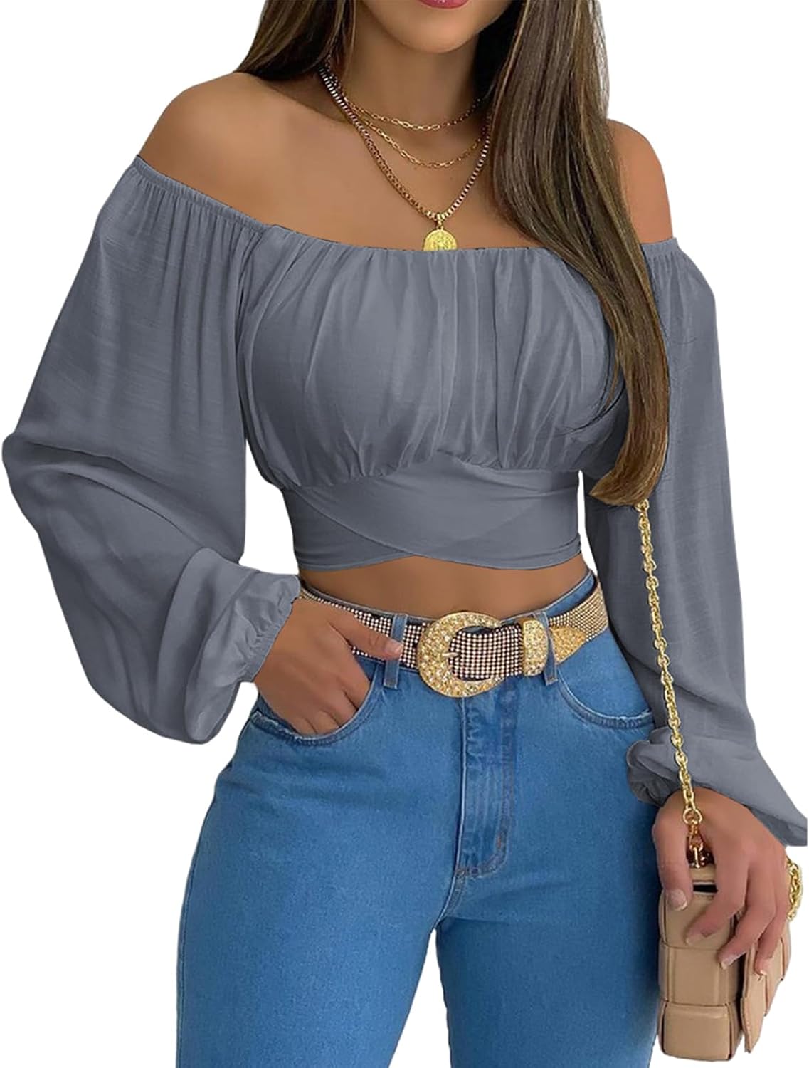 Miracmoda Off Shoulder Tops