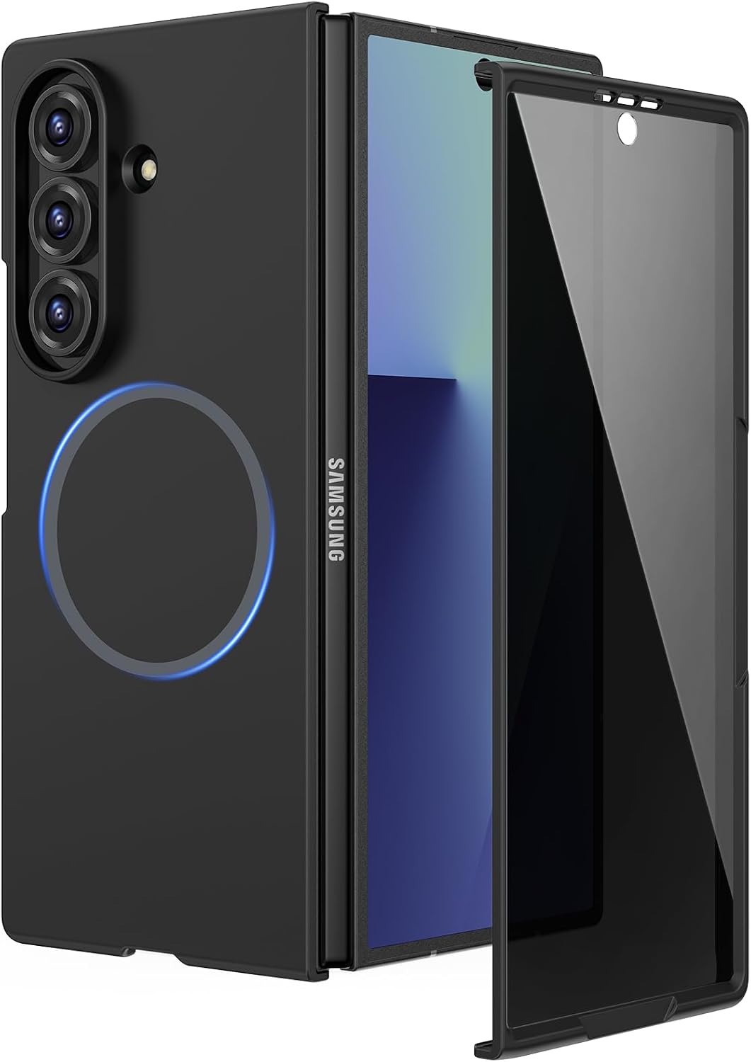 Ruky Z Fold 7 Cases Black