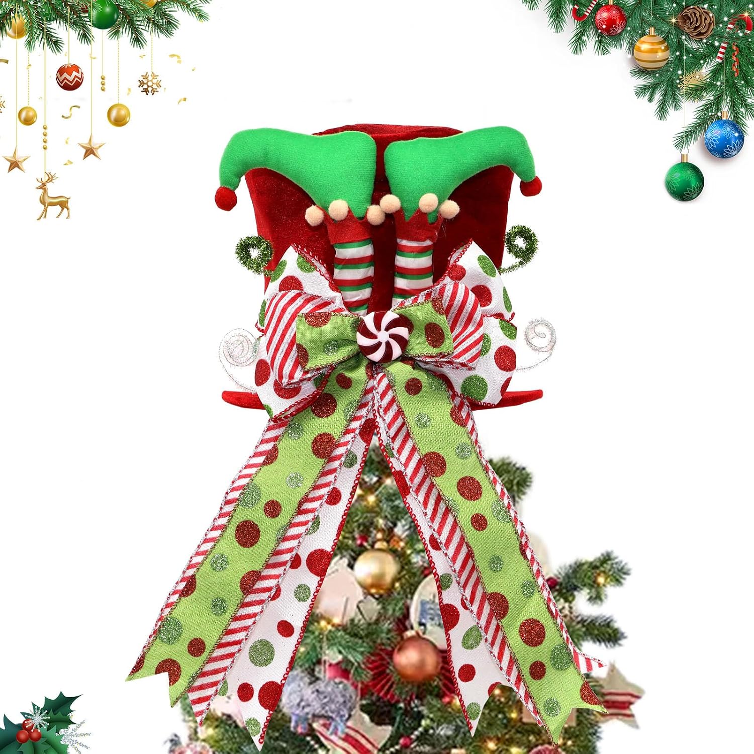 Christmas Tree Topper Hats