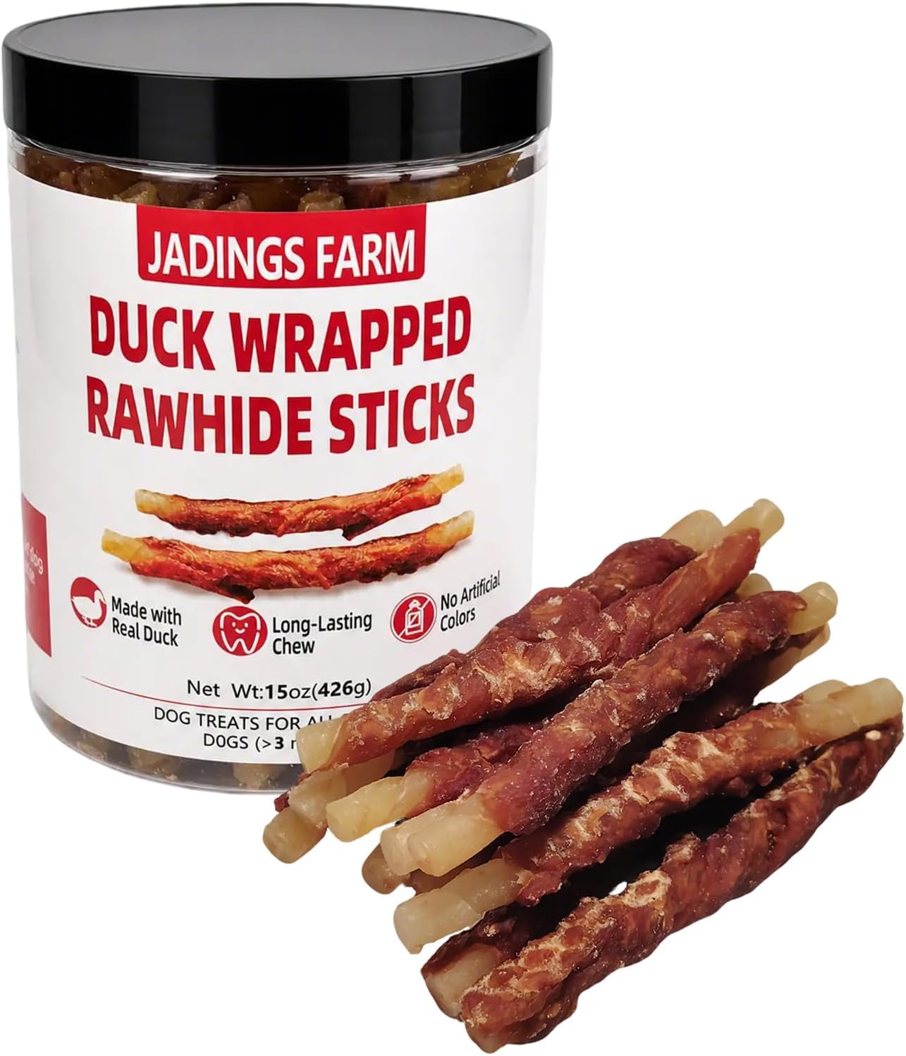 Duck Wrapped Rawhide Chews