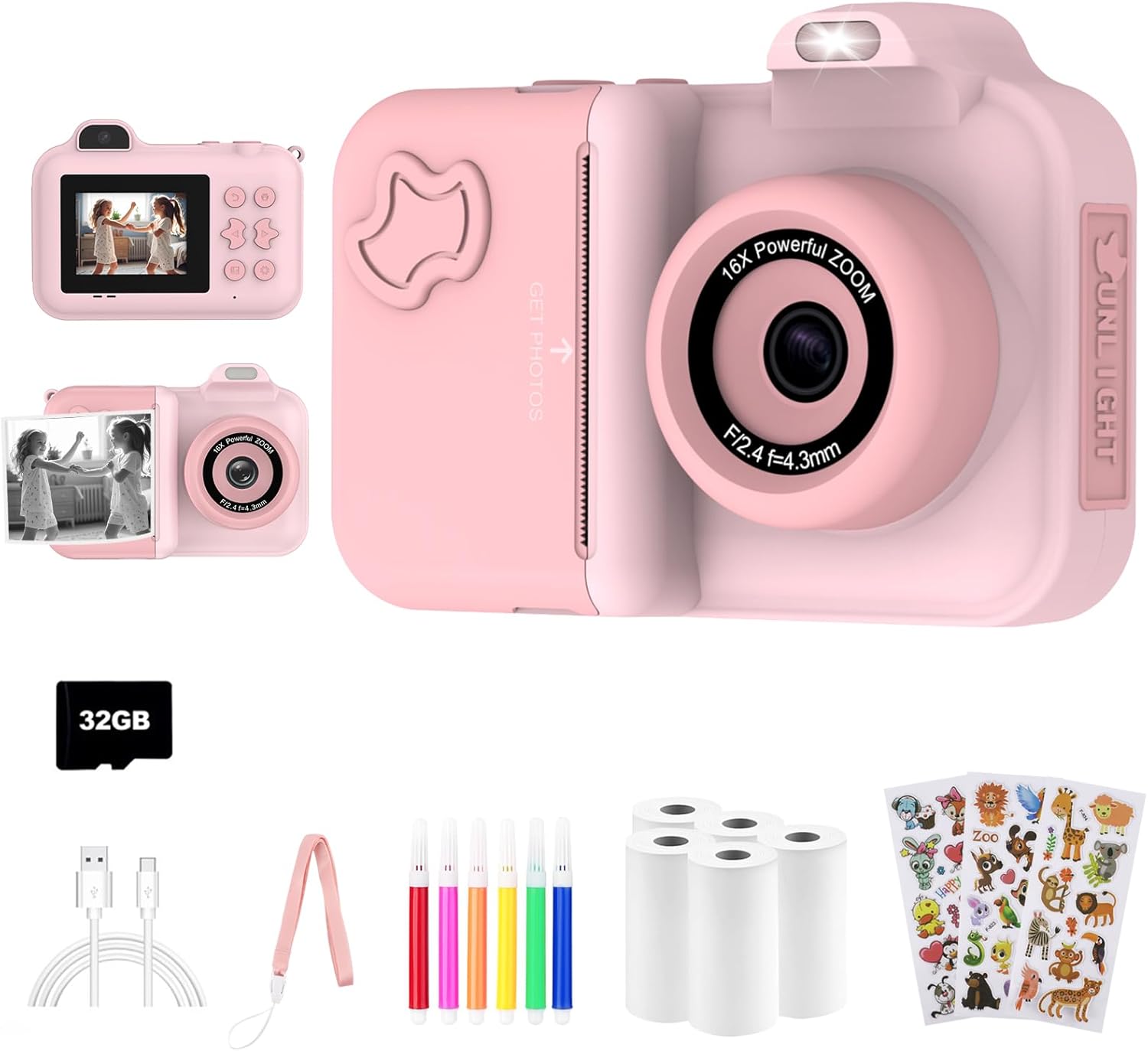 MISIRUN Instant Print Cameras