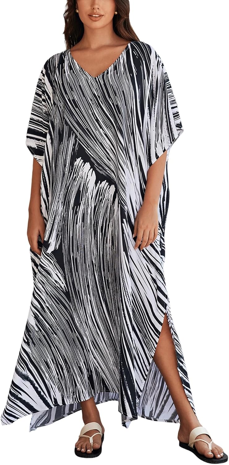 Women's Plus Size Kaftan Coverups