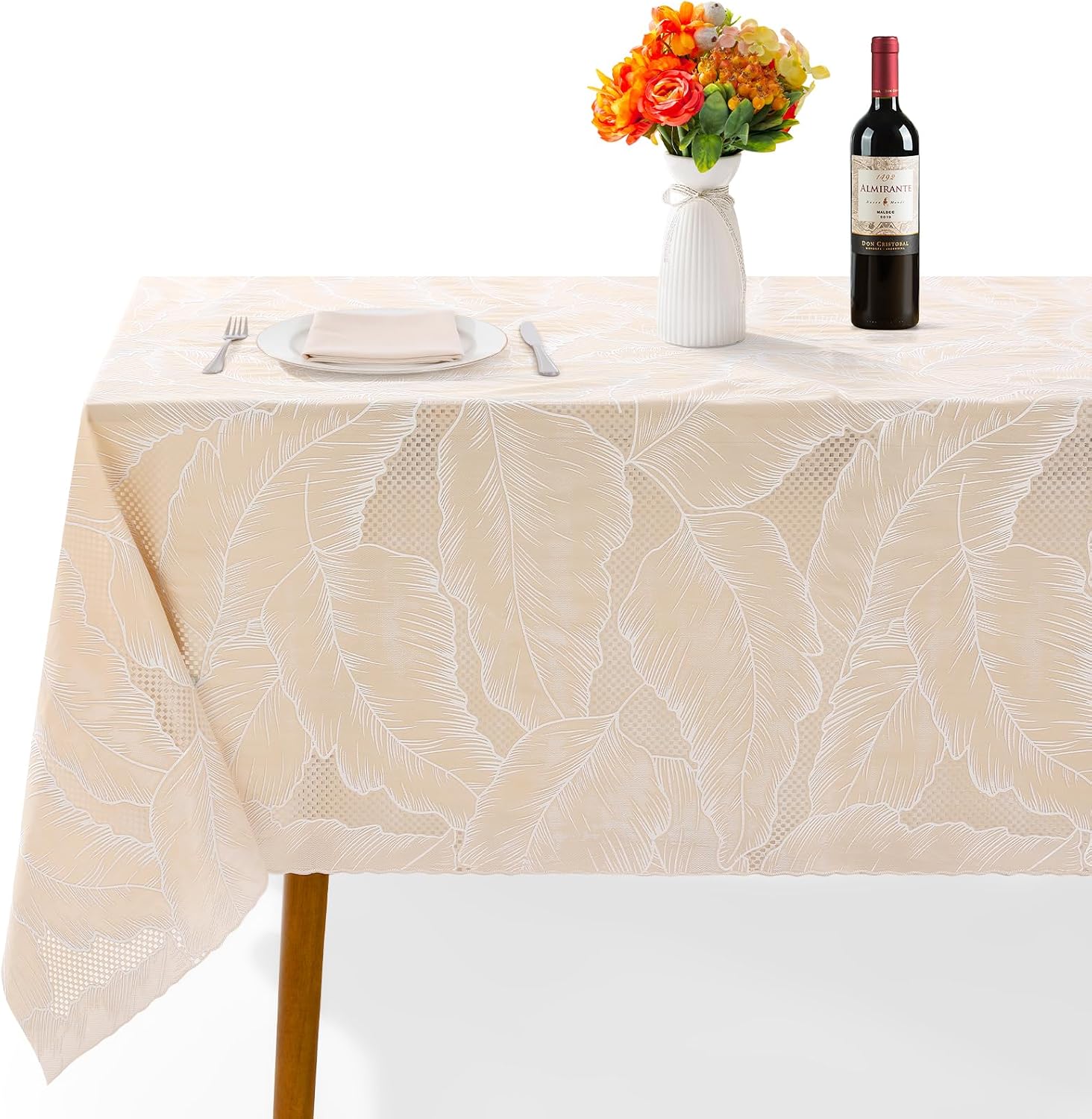 Kaixinbao Waterproof Vinyl Tablecloths
