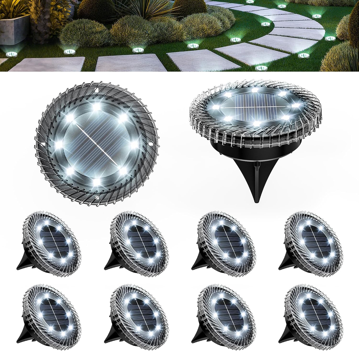 Patiowin Solar Ground Lights