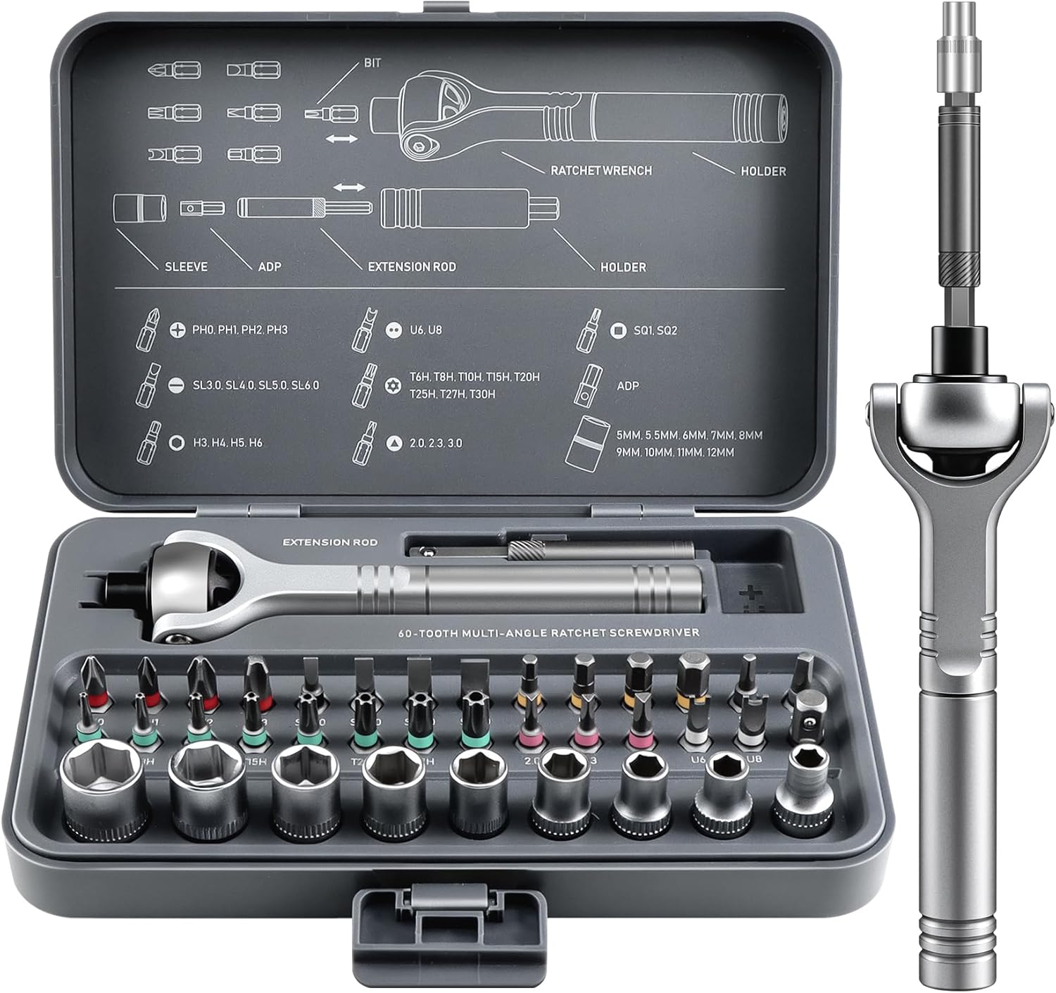 XIAONIAN Magnetic Screwdriver Sets