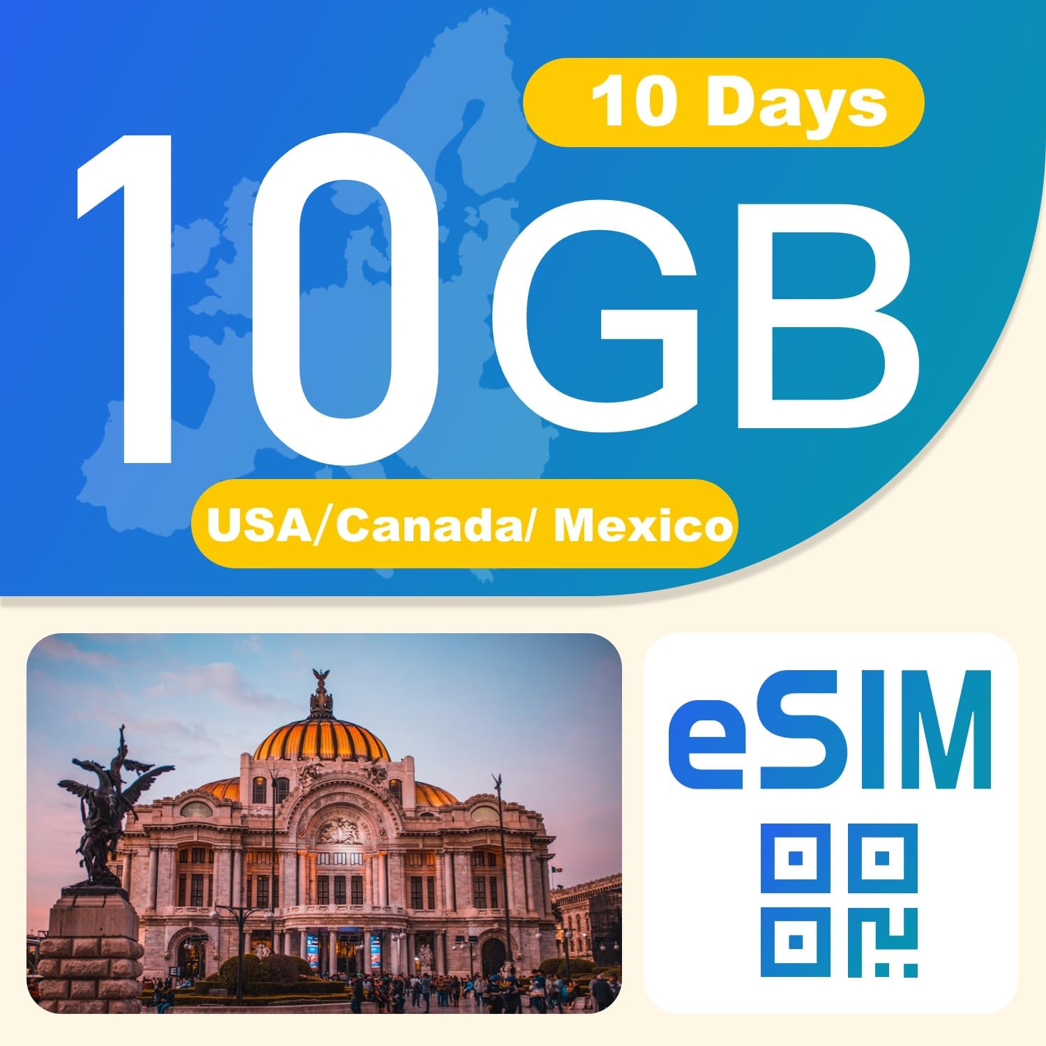 eSIM Cards - 10GB Tri-Country