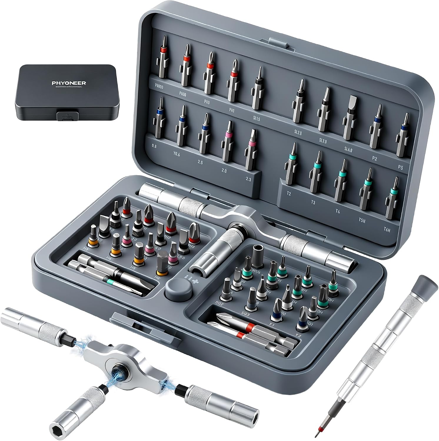 Magnetic Ratchet Screwdriver Sets
