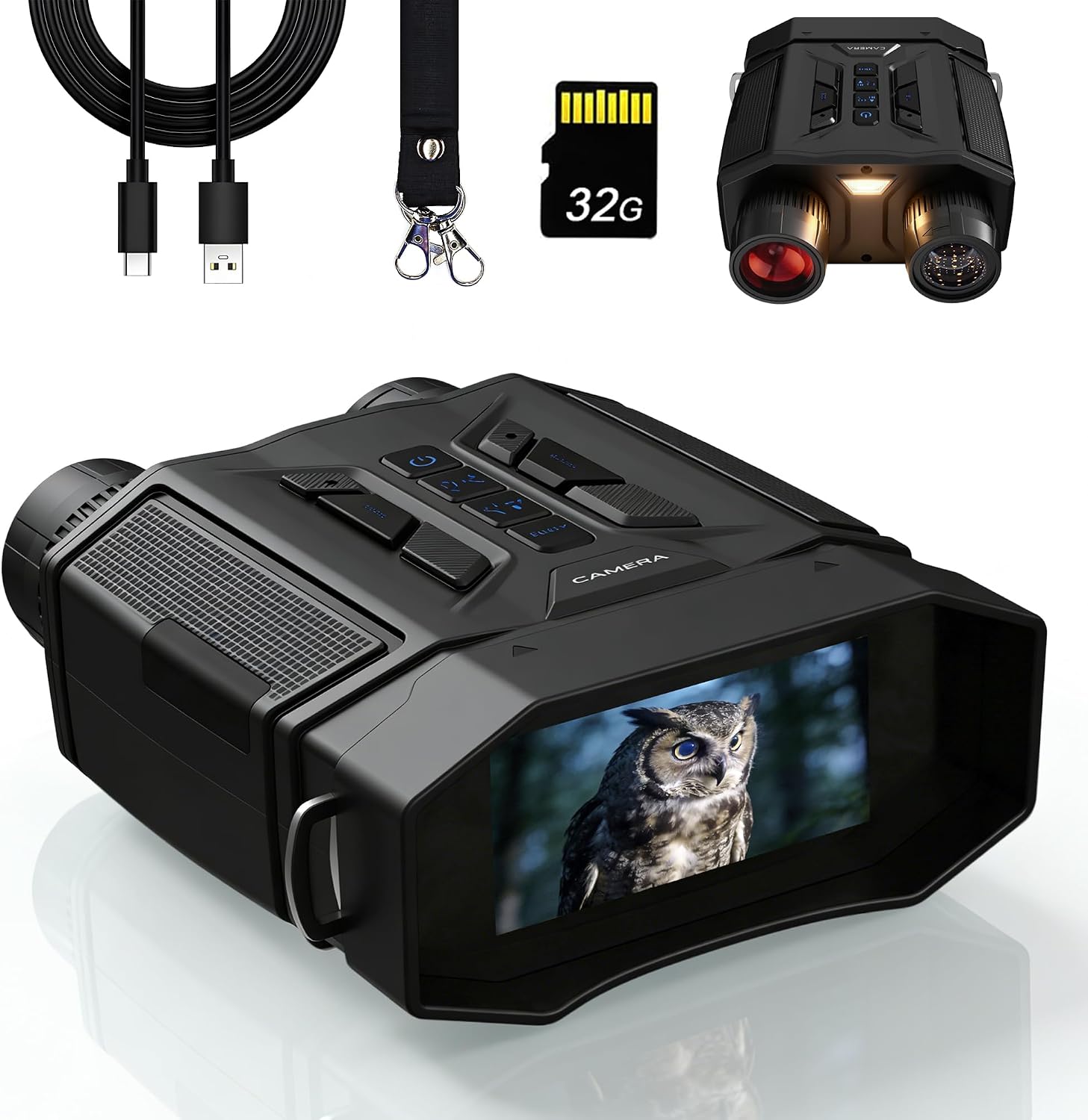 Night Vision Goggles with Digital Zoom