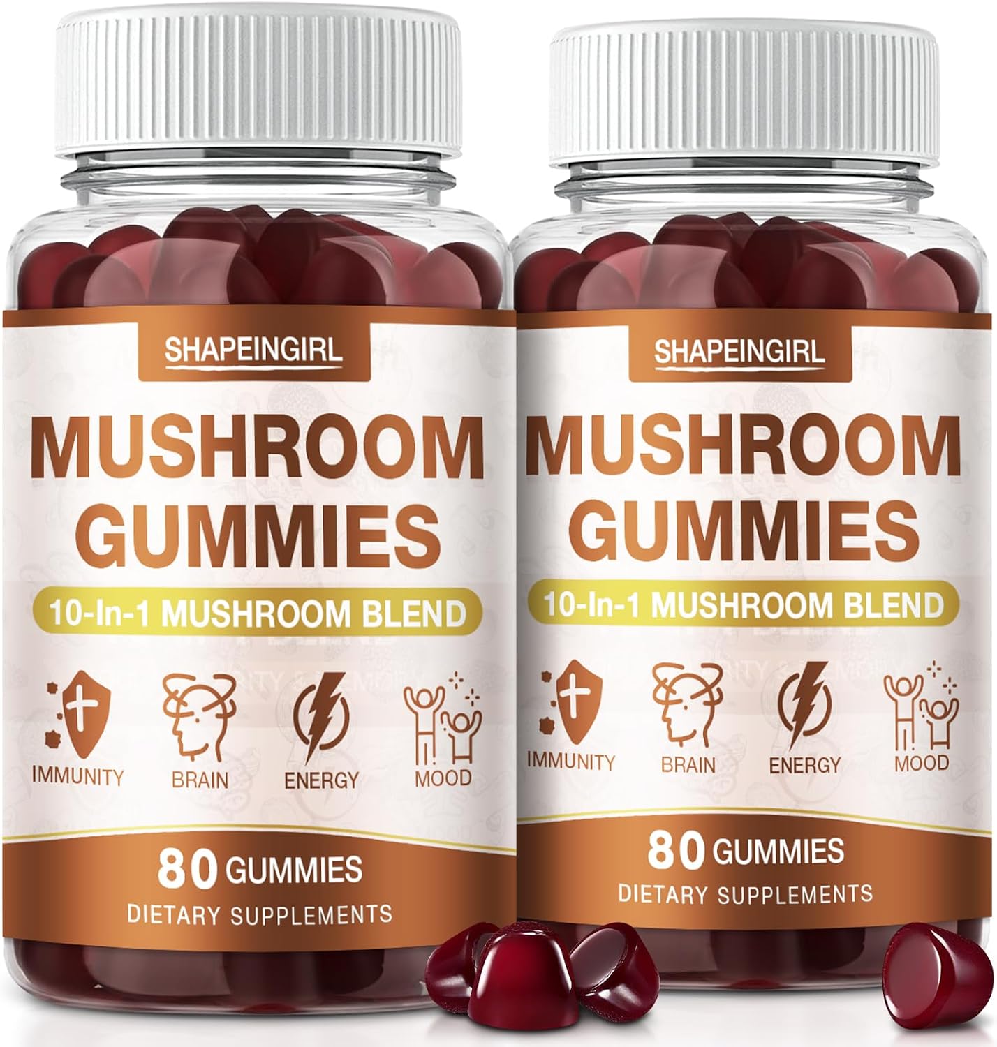 SHAPEINGIRL Mushroom Gummies