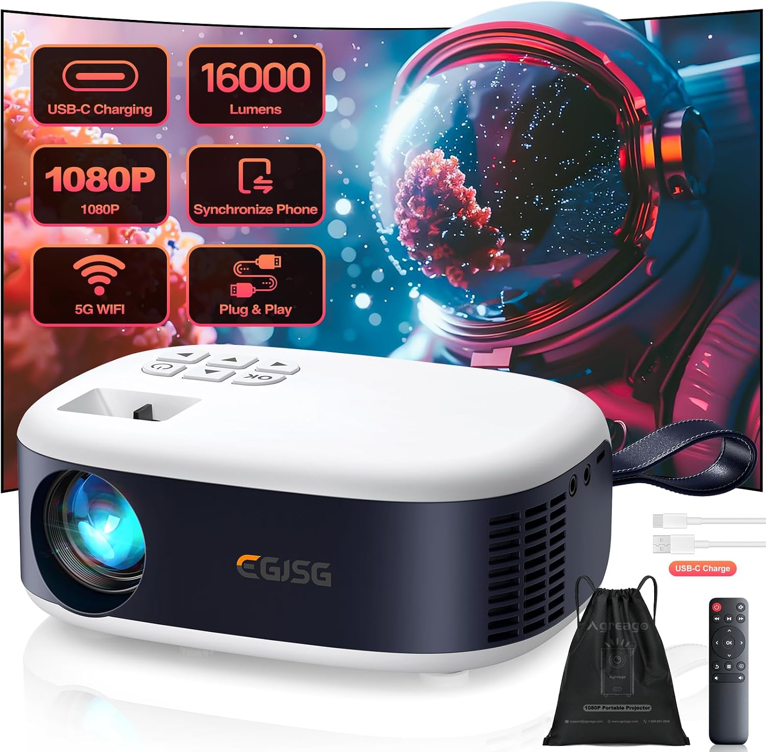 Mini WiFi Movie Projectors