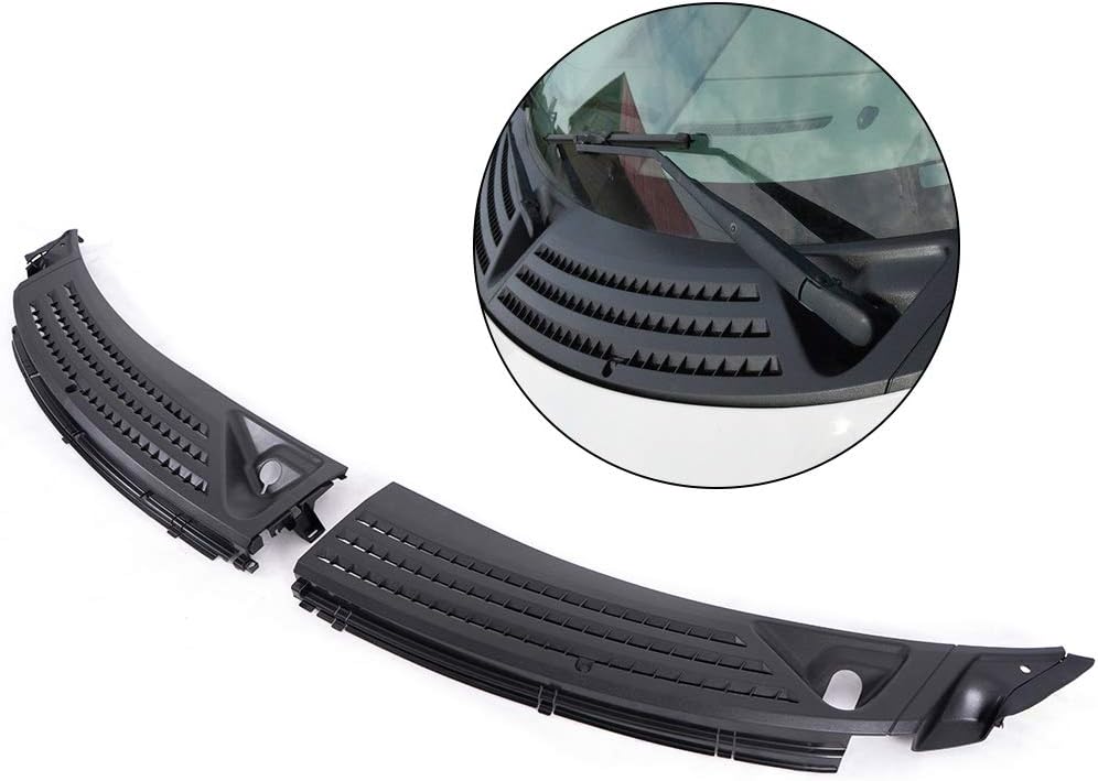 Grand Orange Ford F150 Wiper Cowl Covers