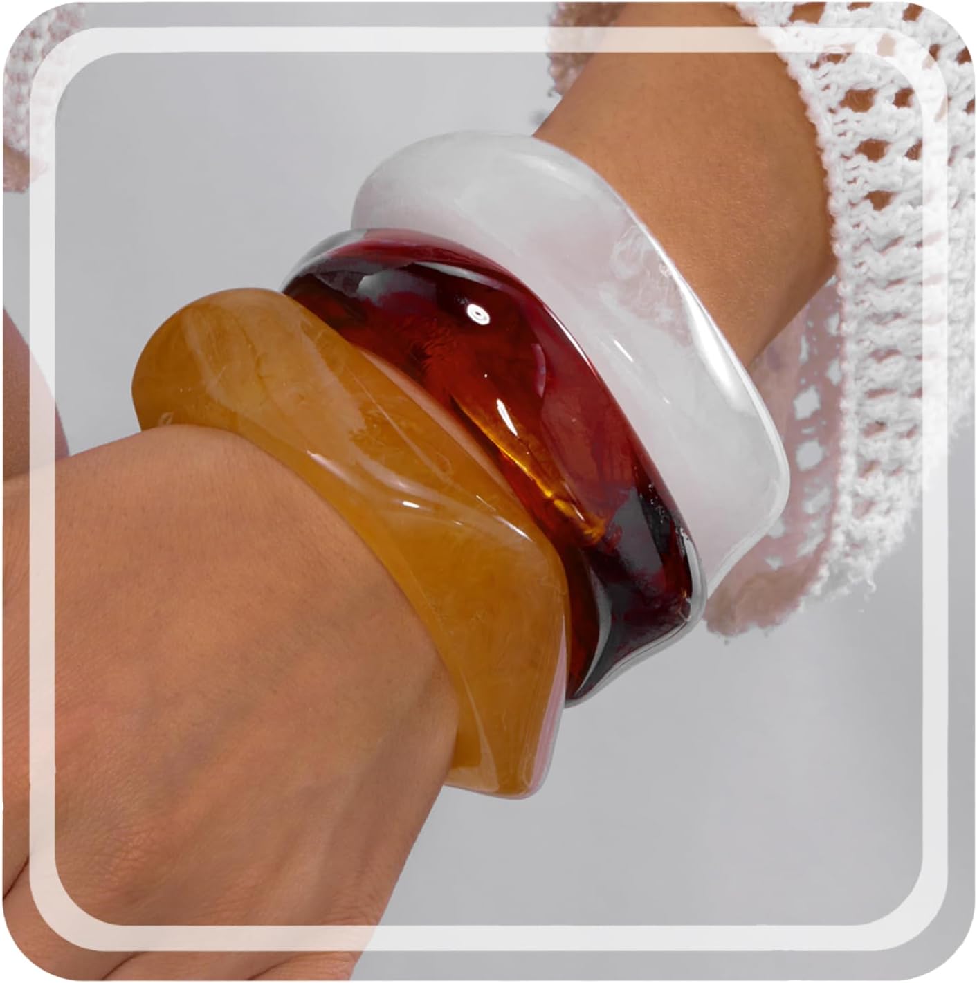 RINHOO Colorful Bangles