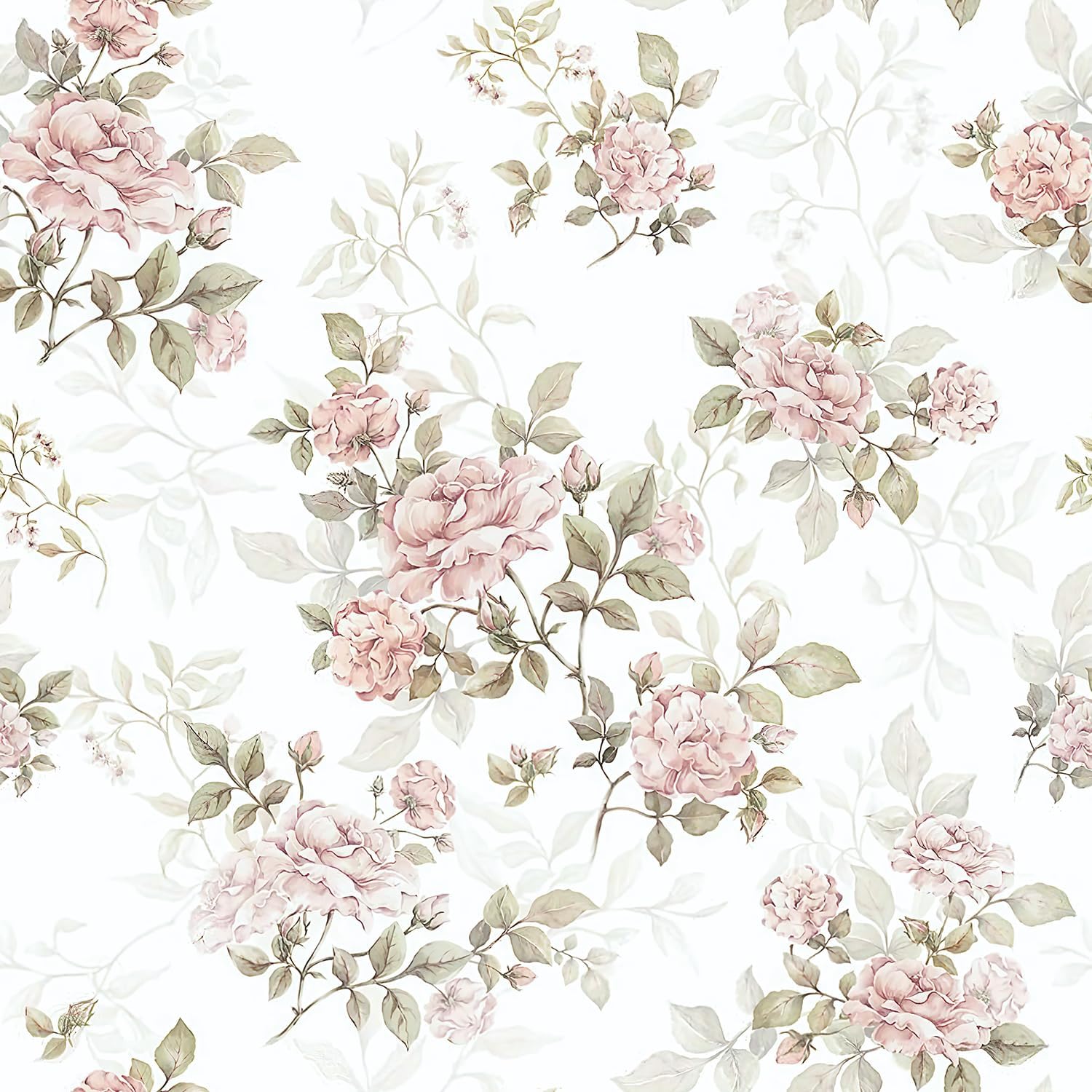 Floral Peel and Stick Wallpapers