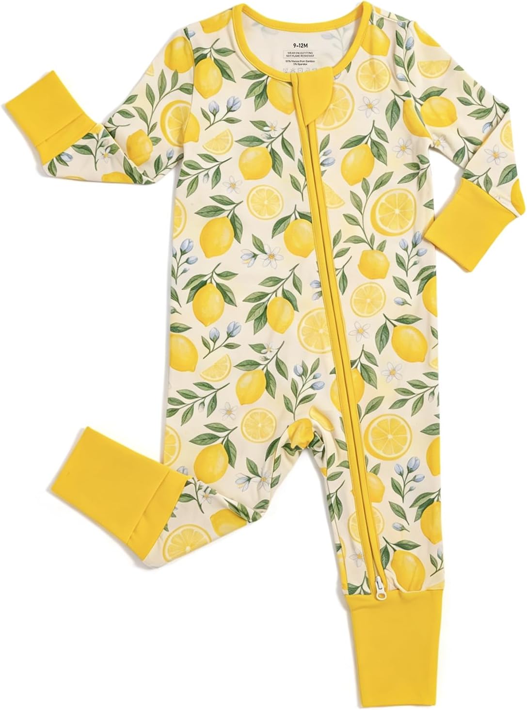 Bamboo Viscose Baby Footie Jumpsuits
