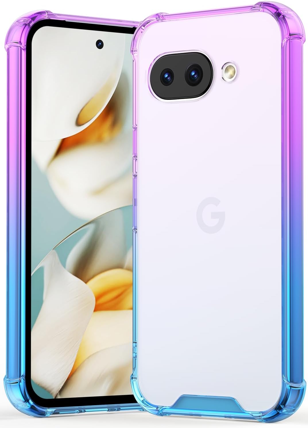 IMEKTLK Google Pixel 9a Cases (Purple Blue