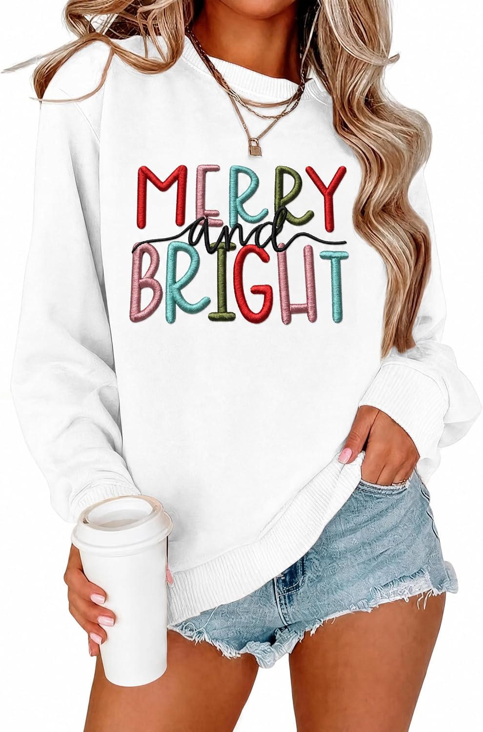 Merry And Bright Sweatshirts