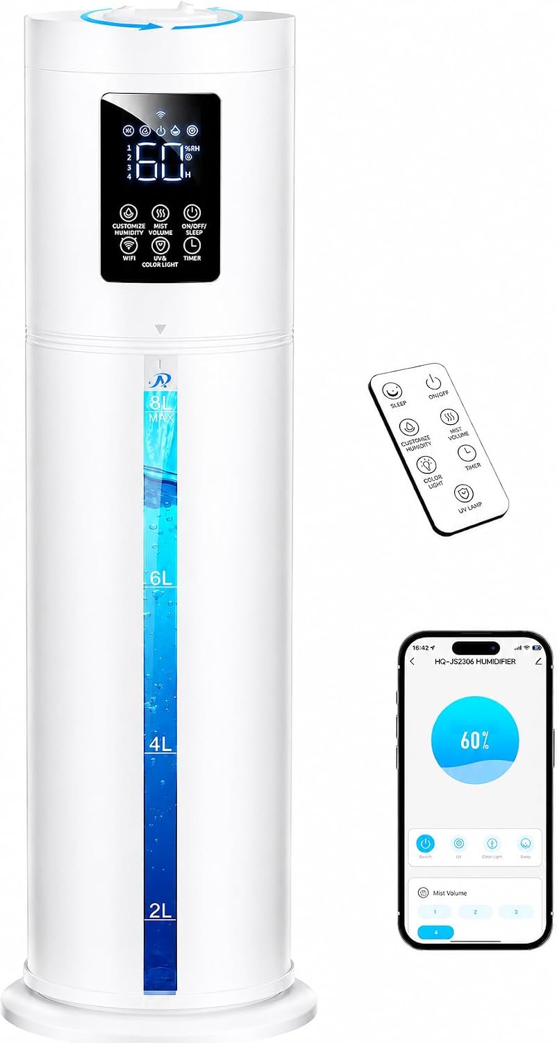 Smart Humidifiers with Diffuser
