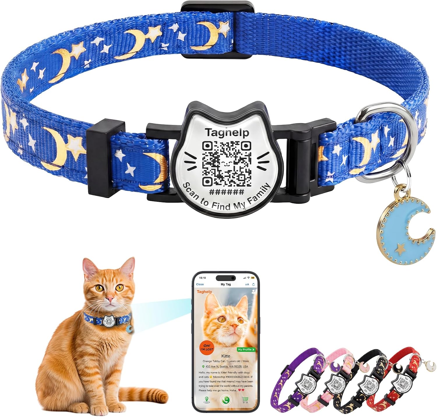 QR Code Cat Collars