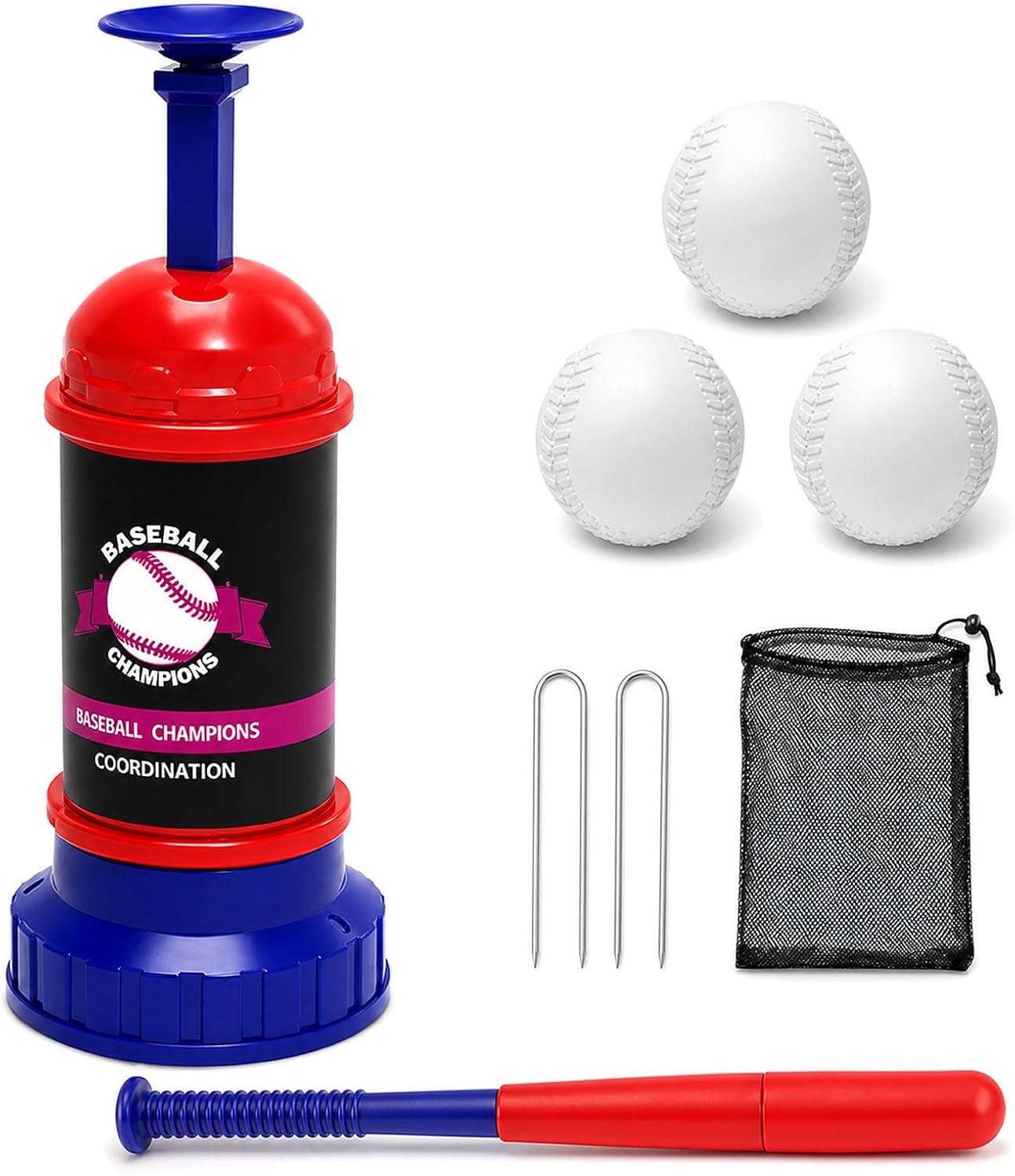 JBNAX Baseball Tee Ball Poppers