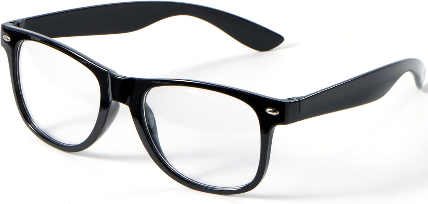 Spooktacular Nerd Glasses (Black