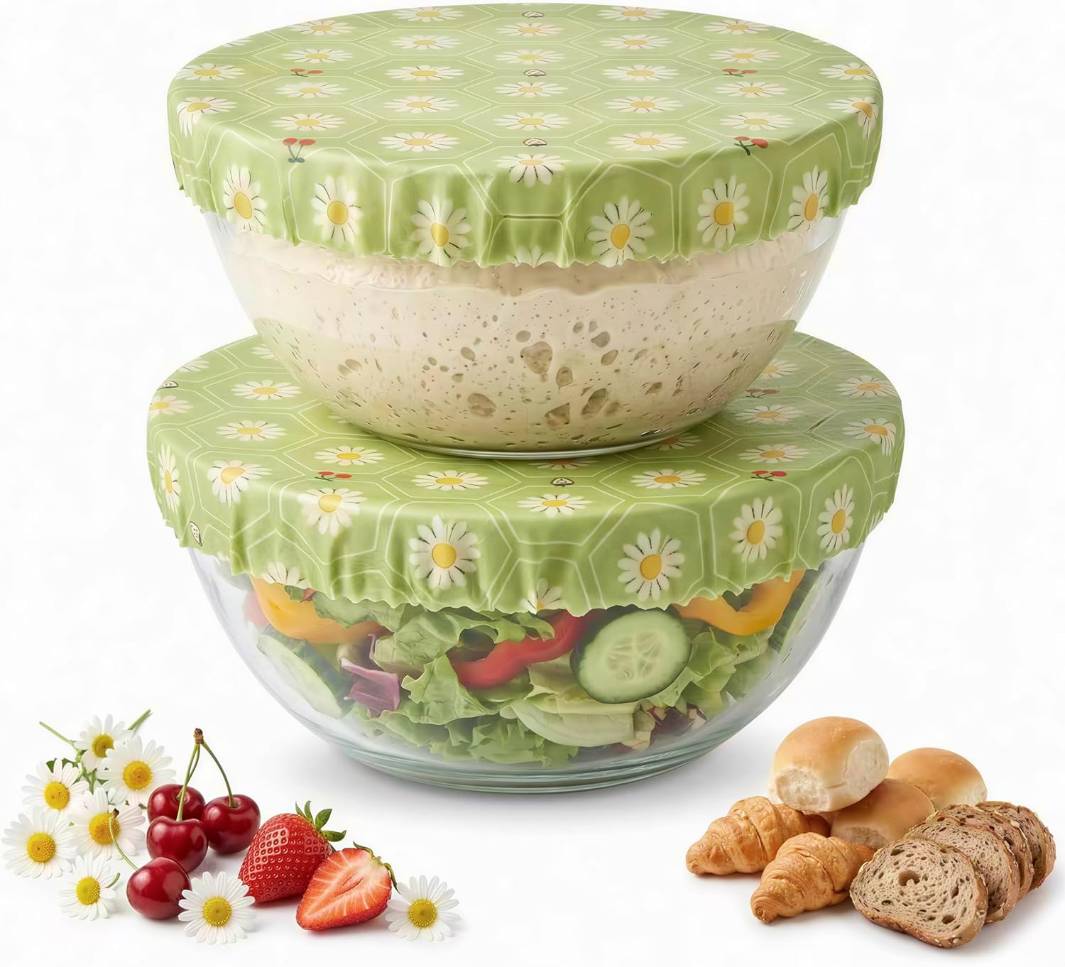 Beeswax Sourdough Bowl Covers