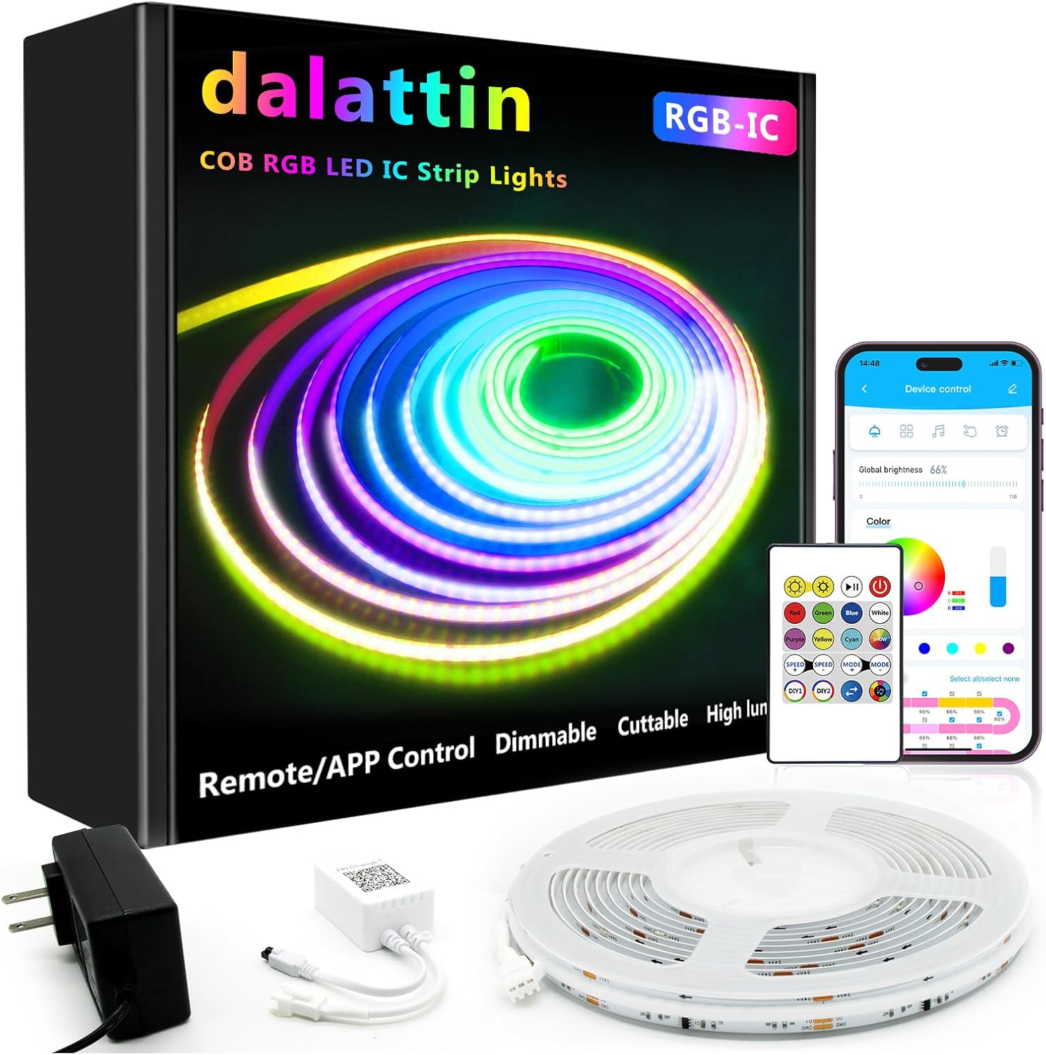 Dalattin Smart RGB LED Strip Lights