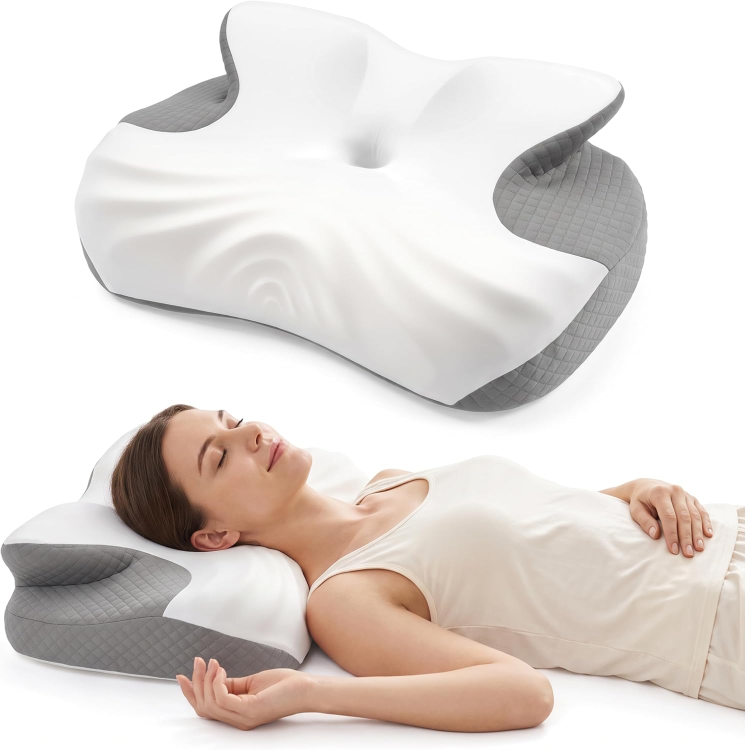 Orthopedic Memory Foam Cervical Pillows