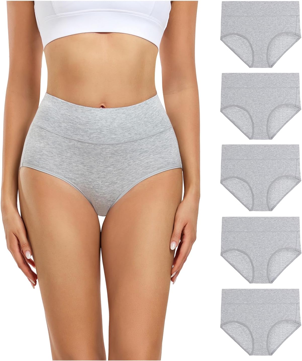 Wirarpa High Waisted Cotton Briefs