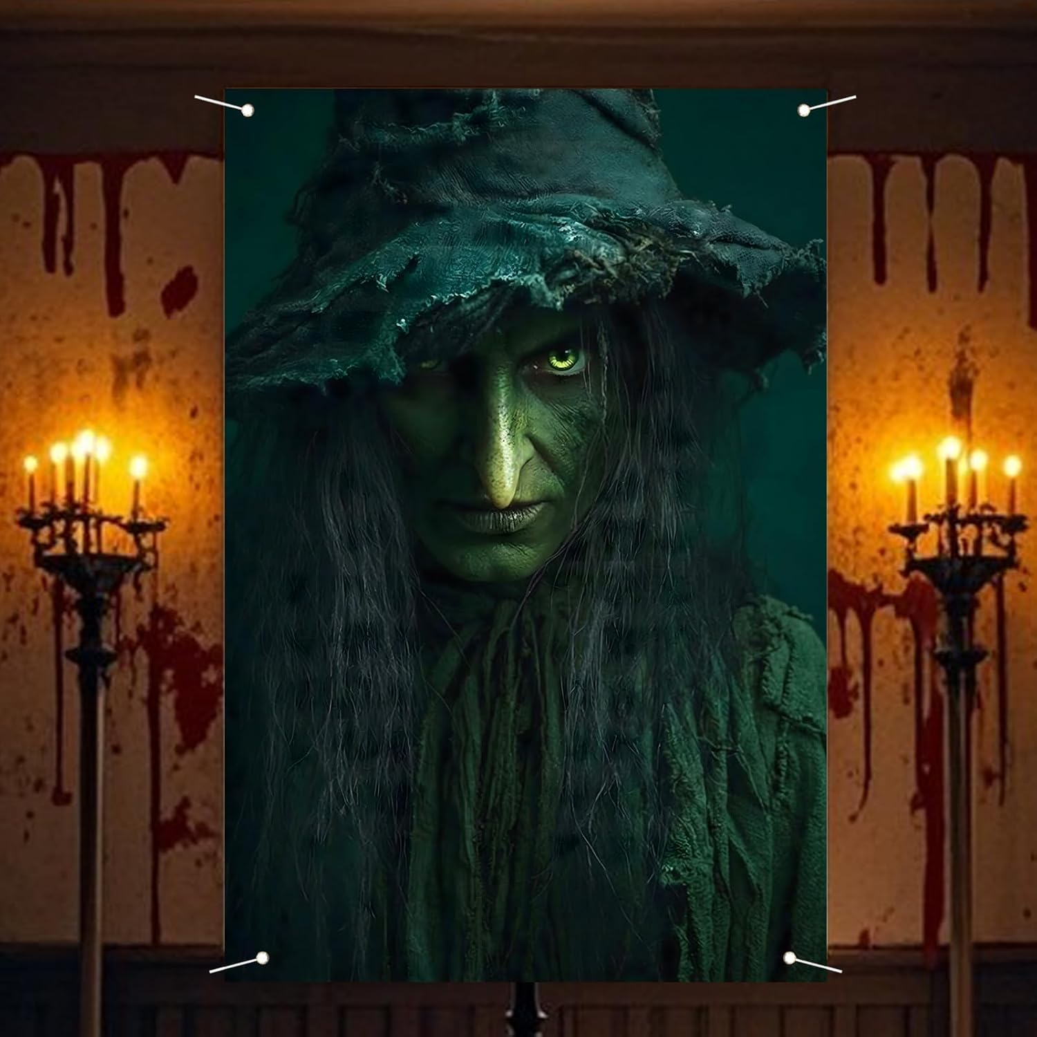 Nuxovilar Halloween Window Banners
