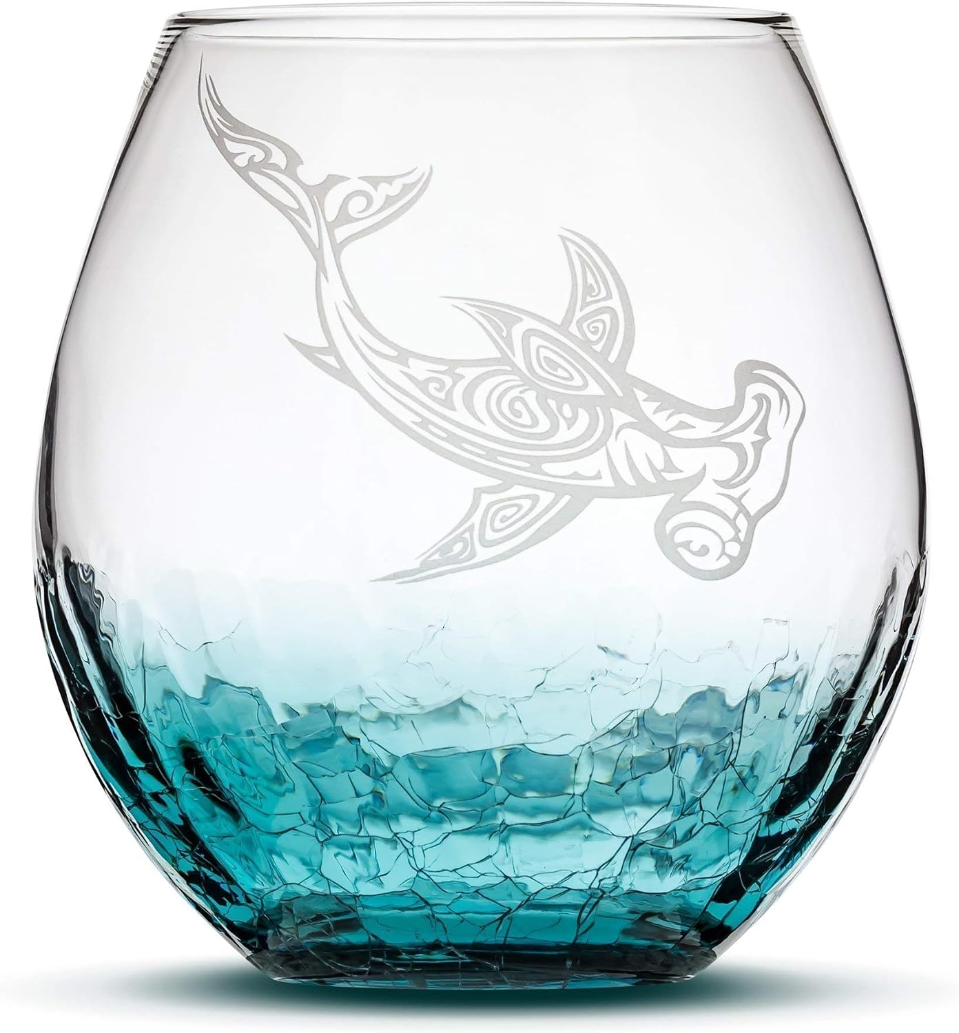 Integrity Bottles Tribal Shark Glasses (18oz