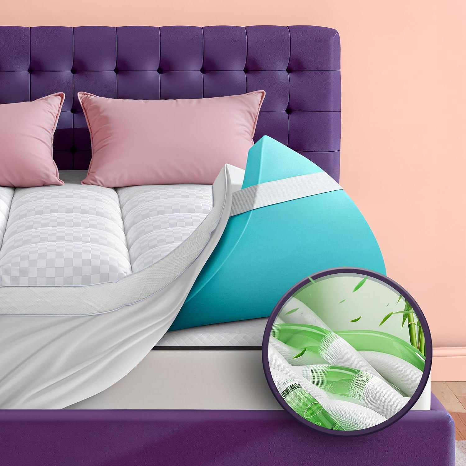 Memory Foam Mattress Toppers
