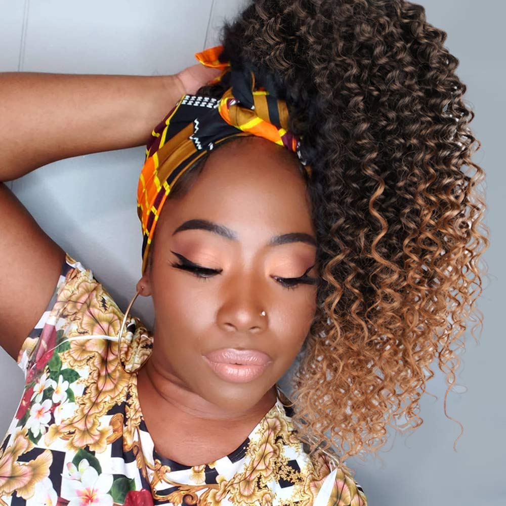 Vigorous Kinky Curly Ponytail Extensions