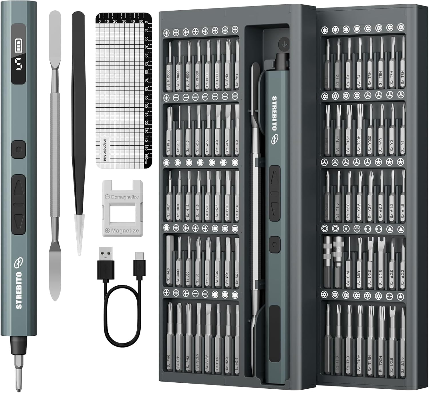 STREBITO Mini Electric Screwdrivers