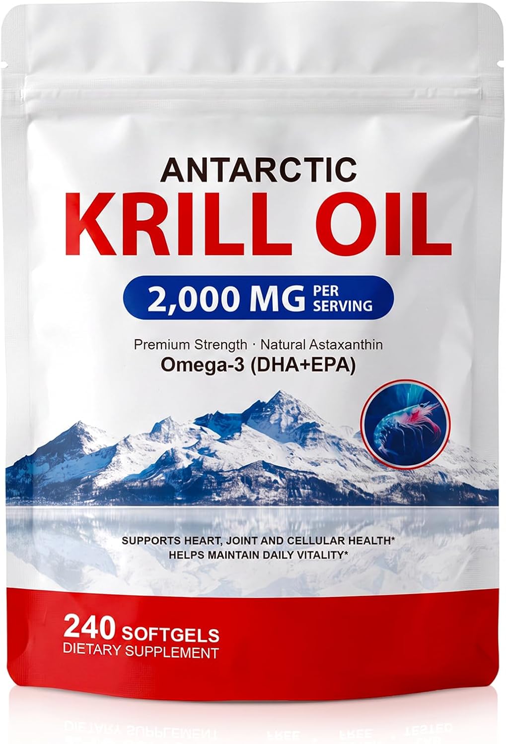 Tiuedu Krill Oil Supplements