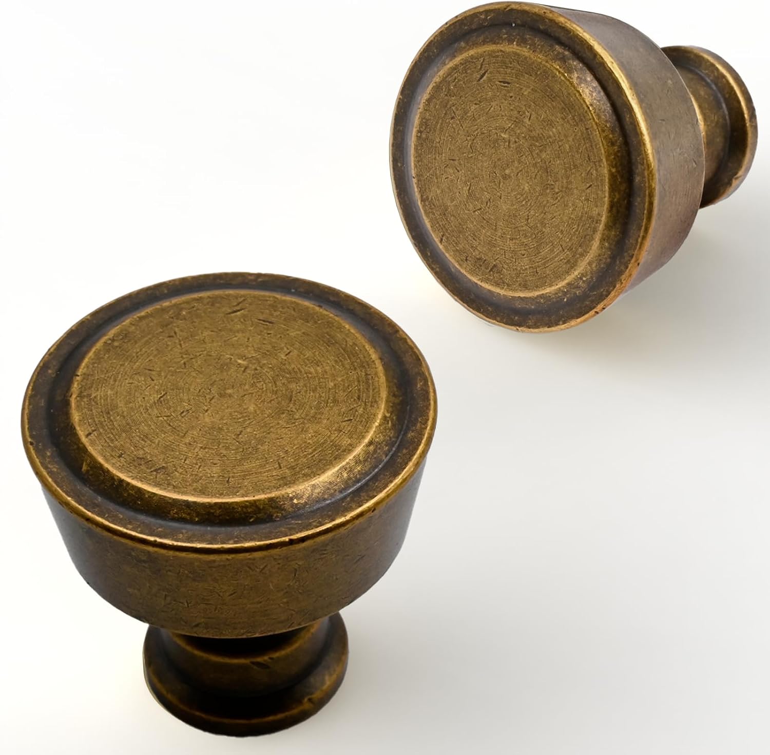 Asimerdeco Antique Brass Cabinet Knobs