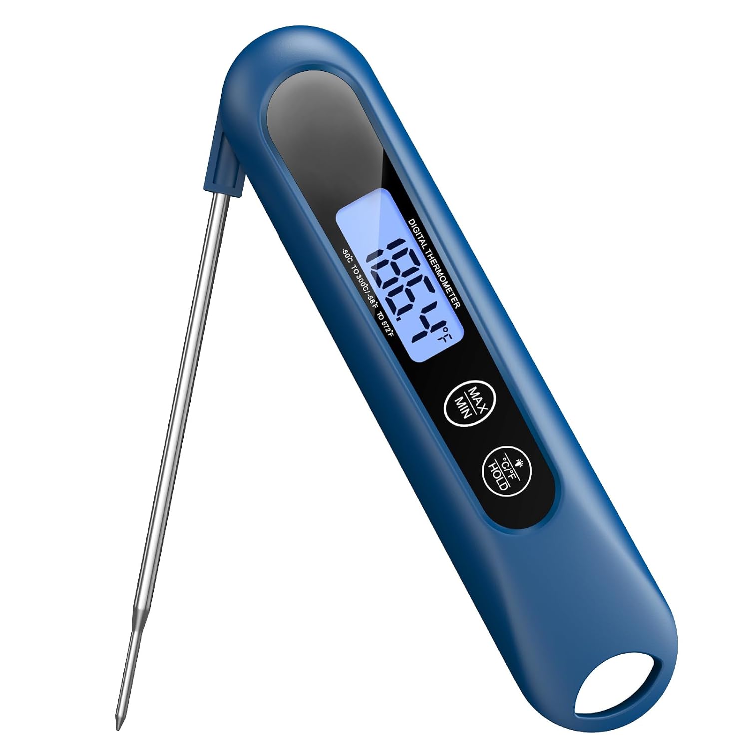 Digital Meat Thermometers (Blue
