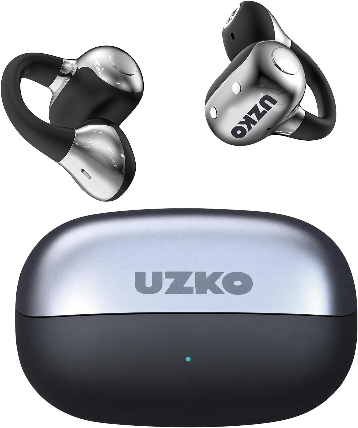 UZKO Clip-On Wireless Earbuds