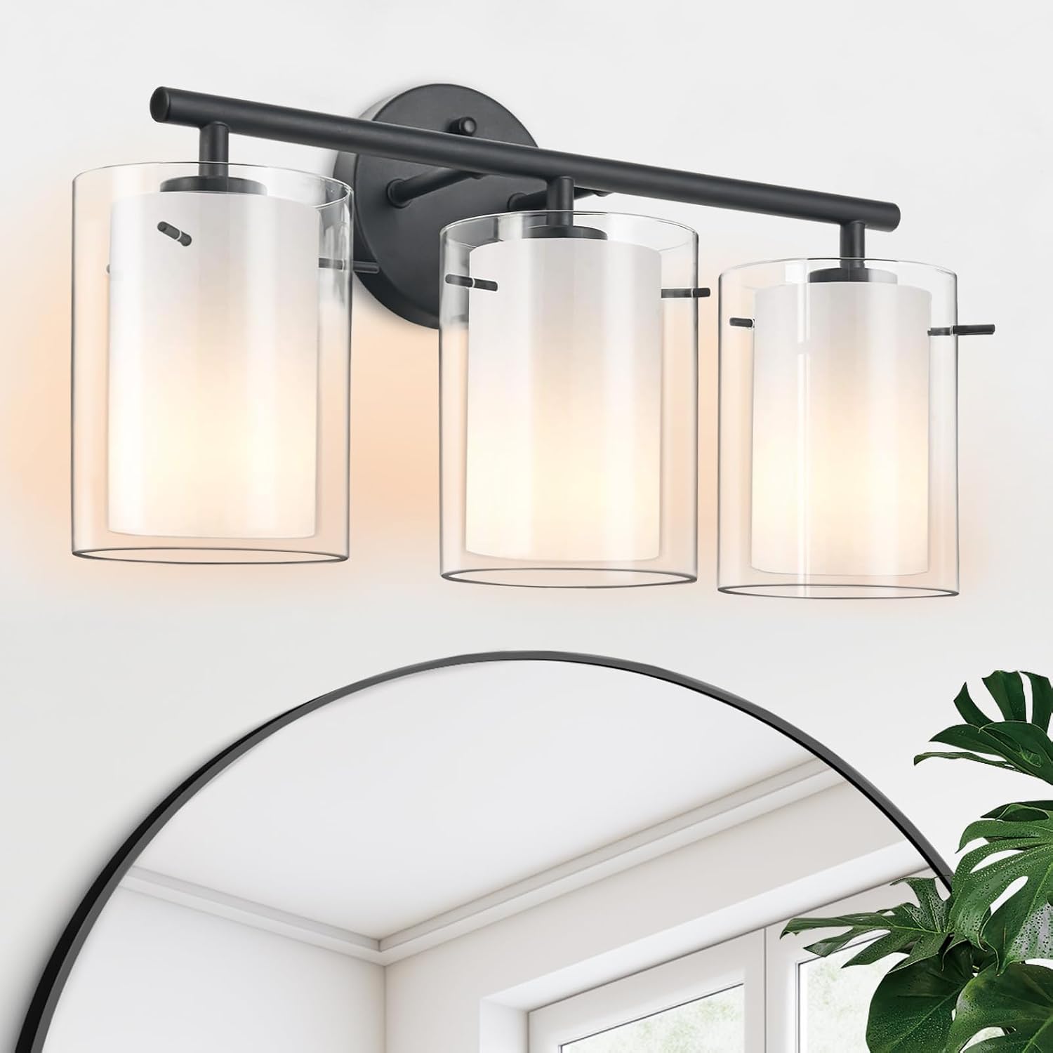 GMTB Matte Black Vanity Lights