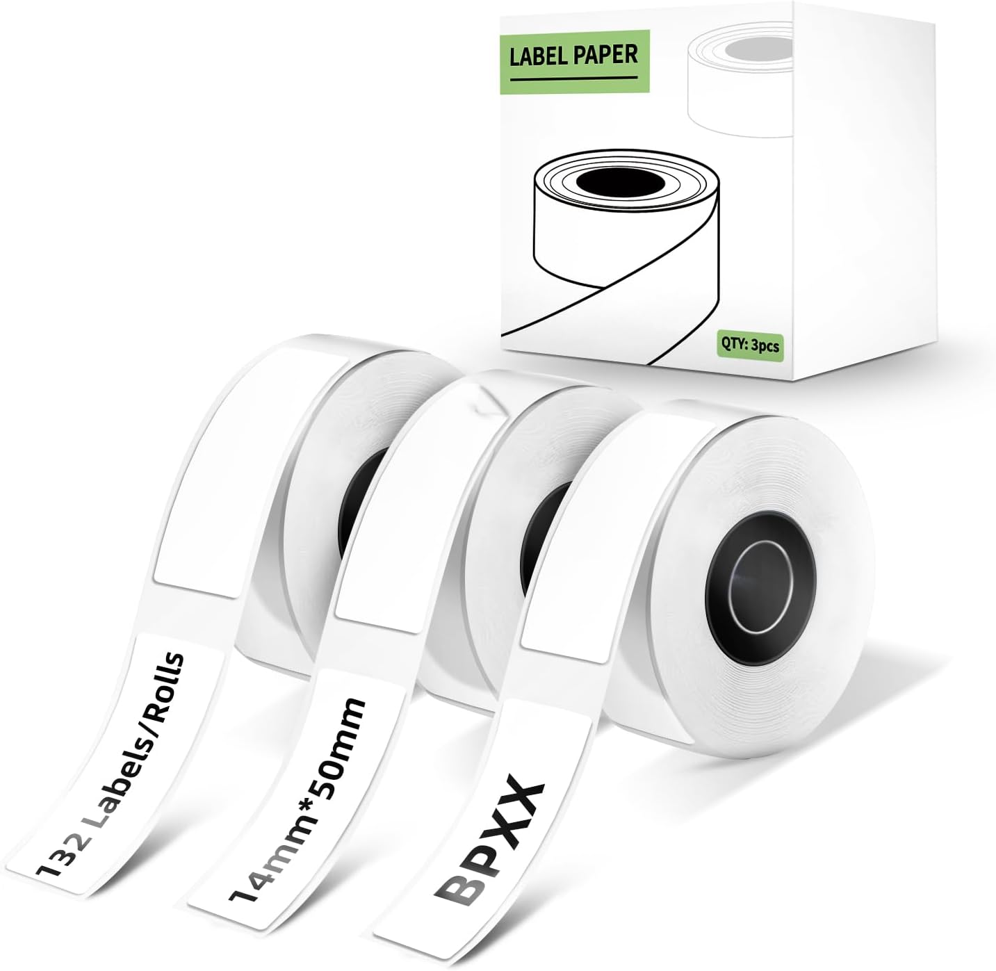 BPXX Label Rolls Bulk