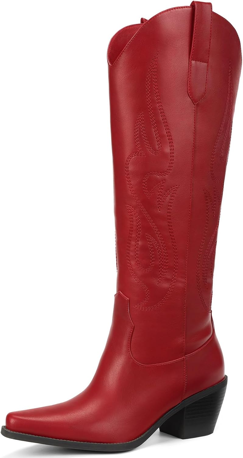 Pasuot Western Cowboy Boots