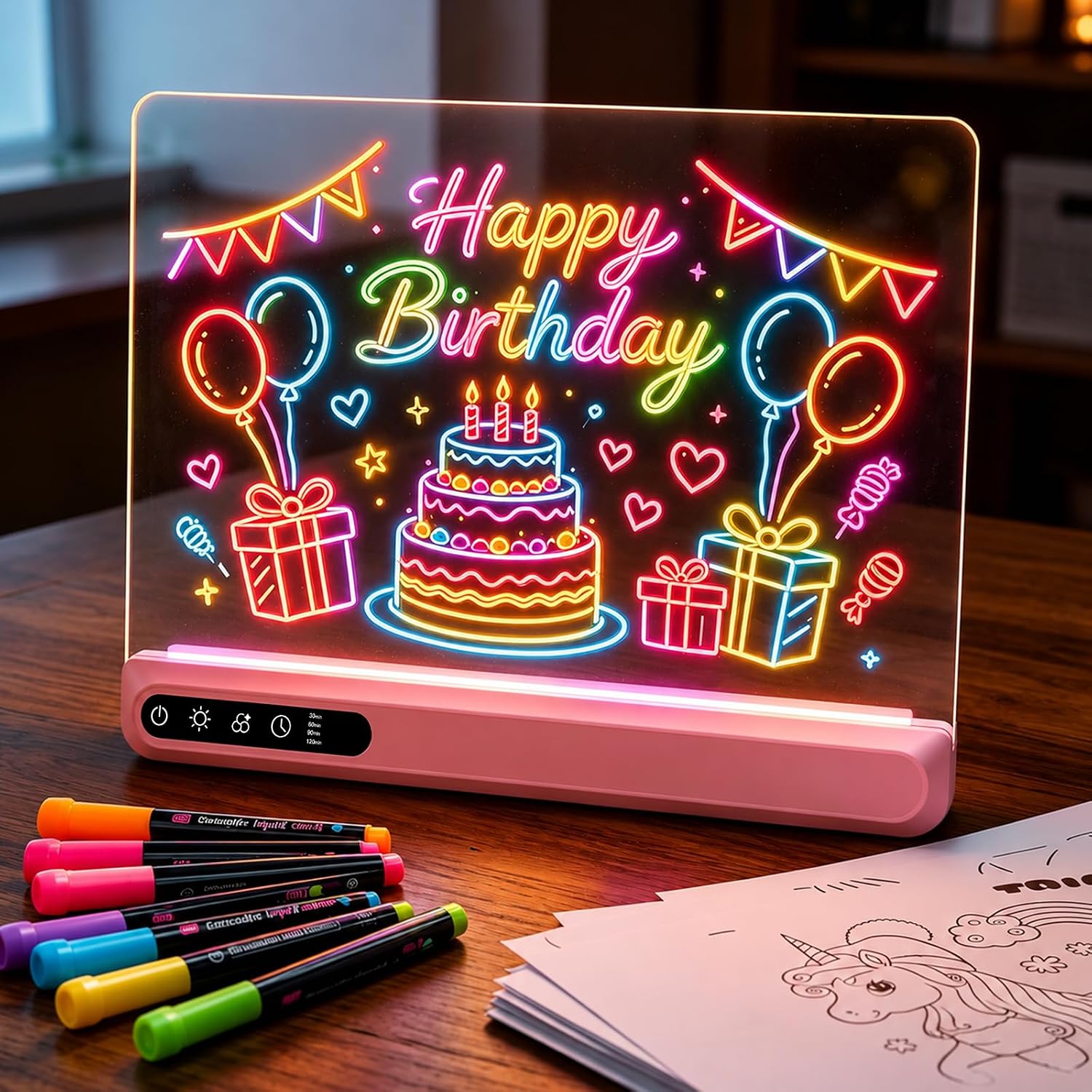 Rechargeable LED Drawing Boards