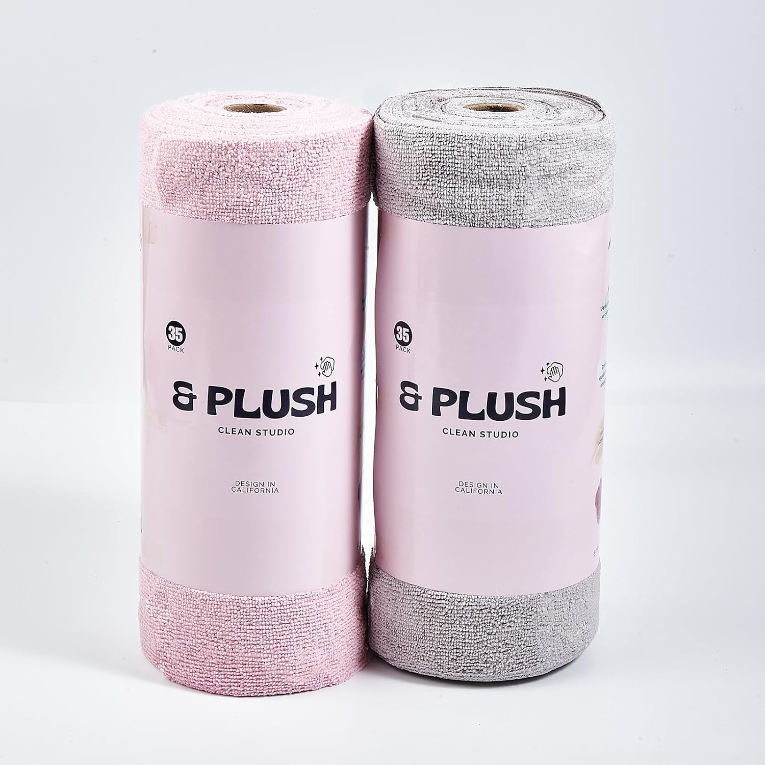 Plush Microfiber Cleaning Cloths