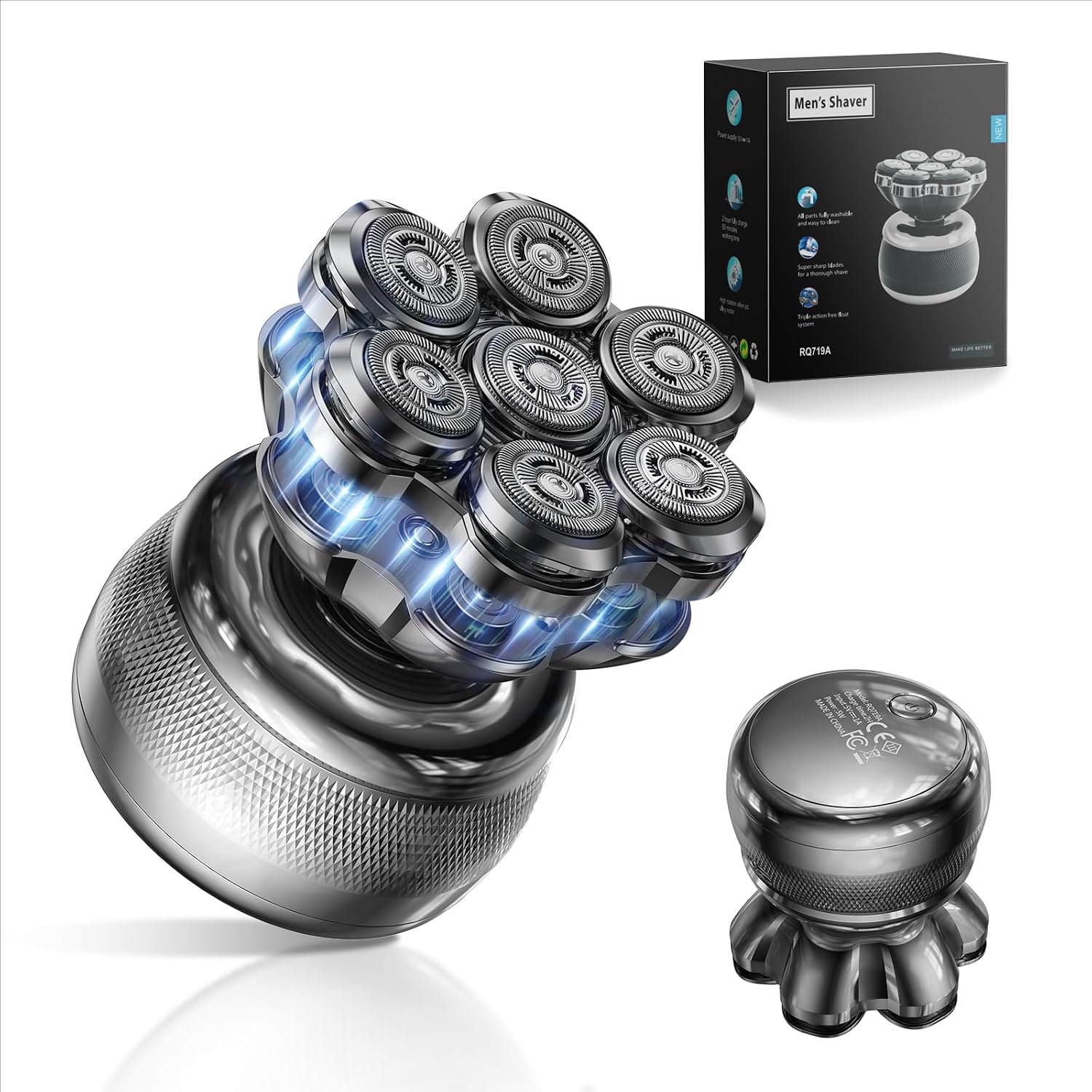 Magnetic 7D Electric Razors