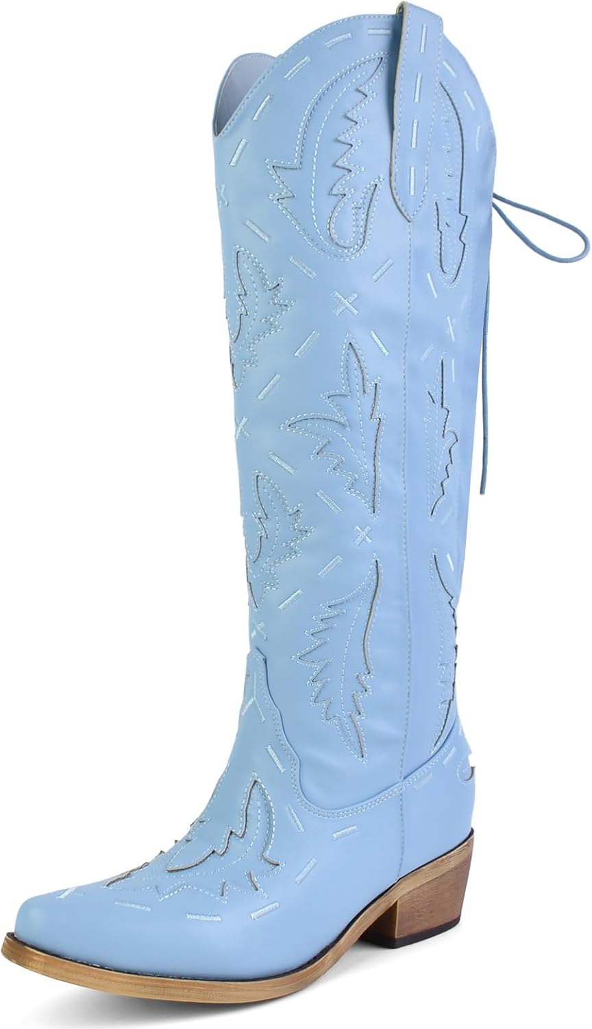 FancyQueen Faux Fur Boots