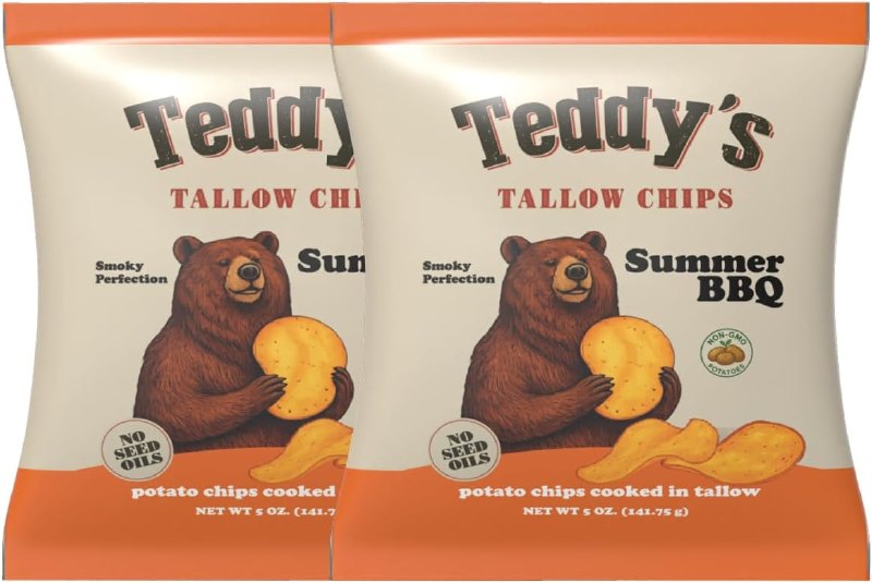 Teddy's Tallow Chips BBQ