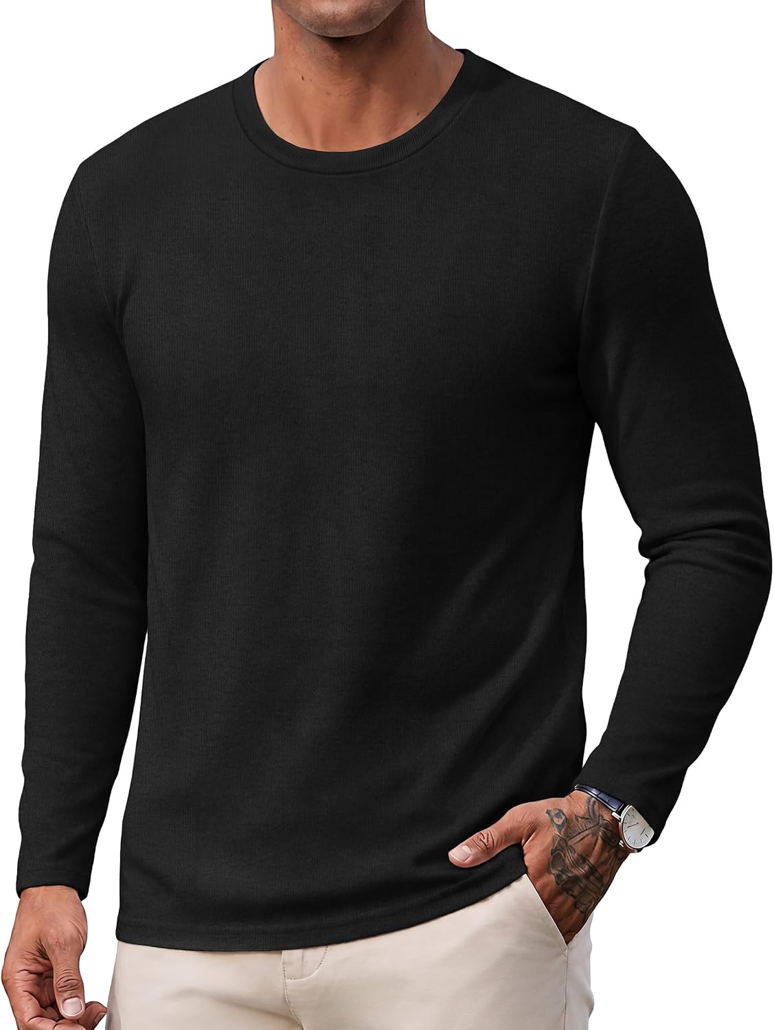 COOFANDY Long Sleeve Tees
