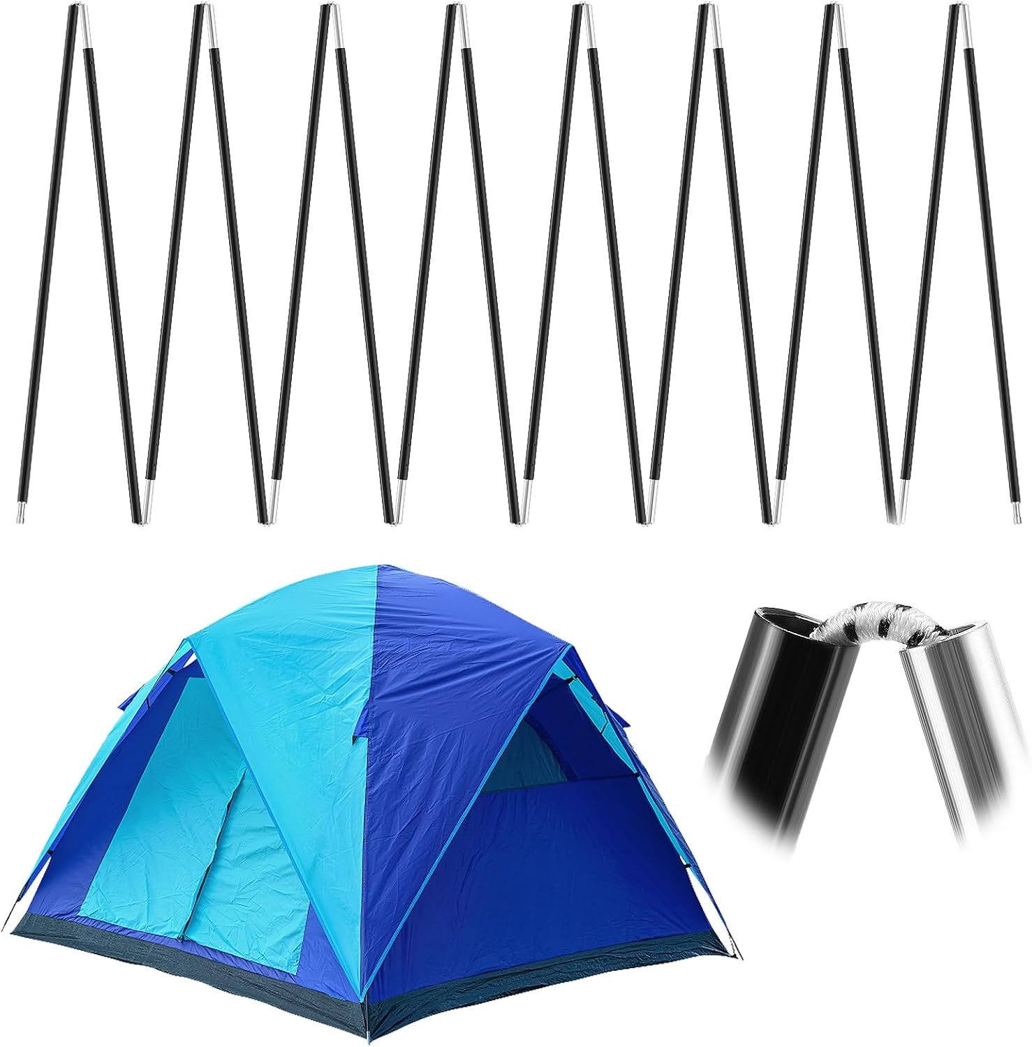 Aluminum Tent Poles Replacement Kits
