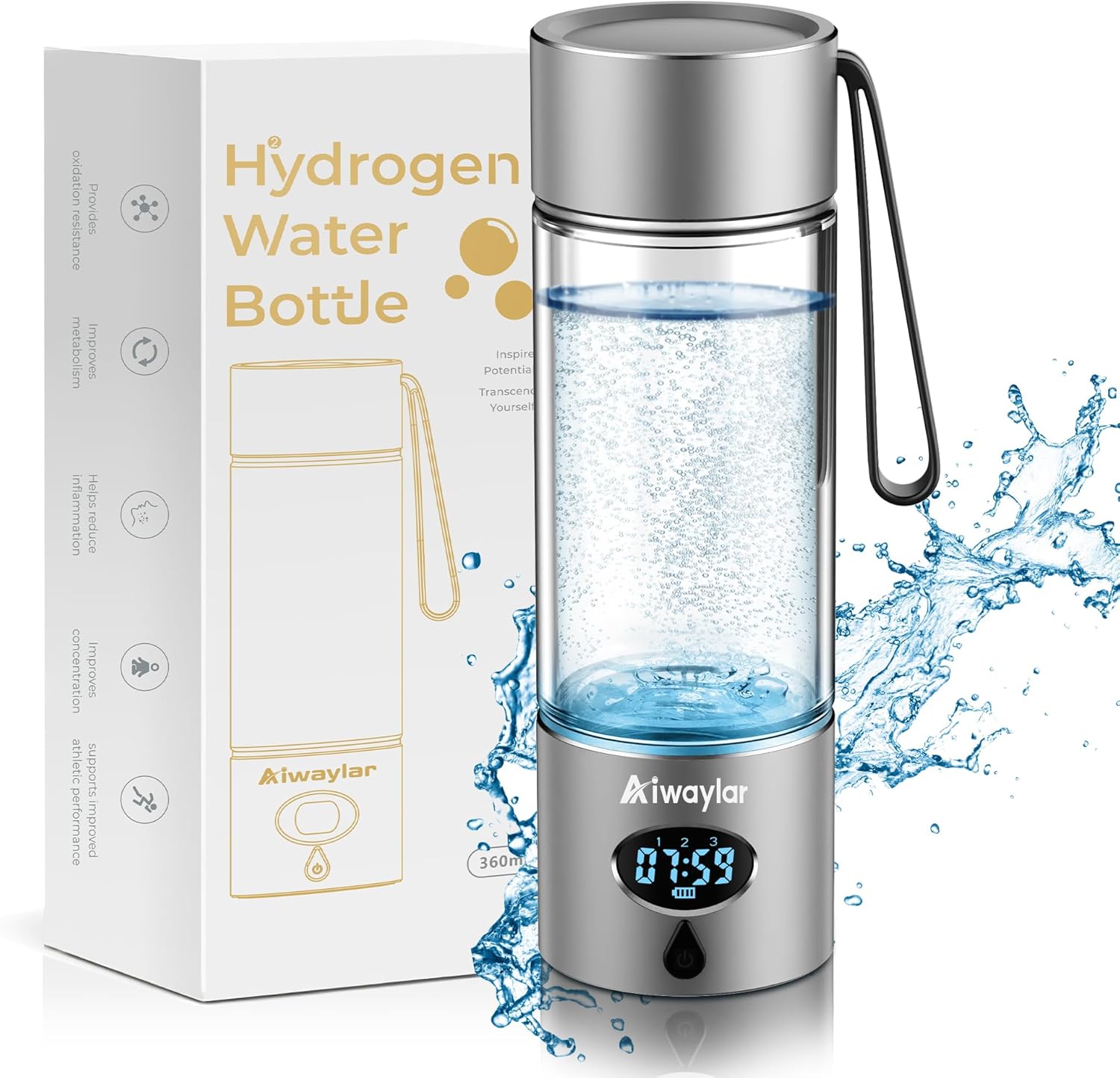 Aiwaylar Hydrogen Water Bottles